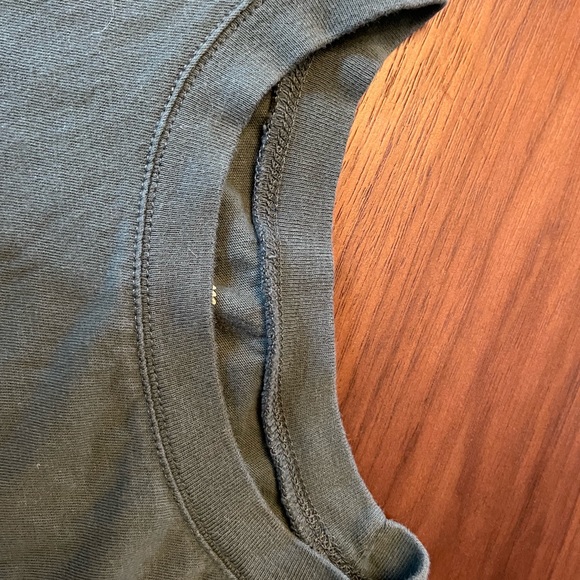 Madewell Architect Tee Green Short Sleeve XXS - Picture 6 of 8